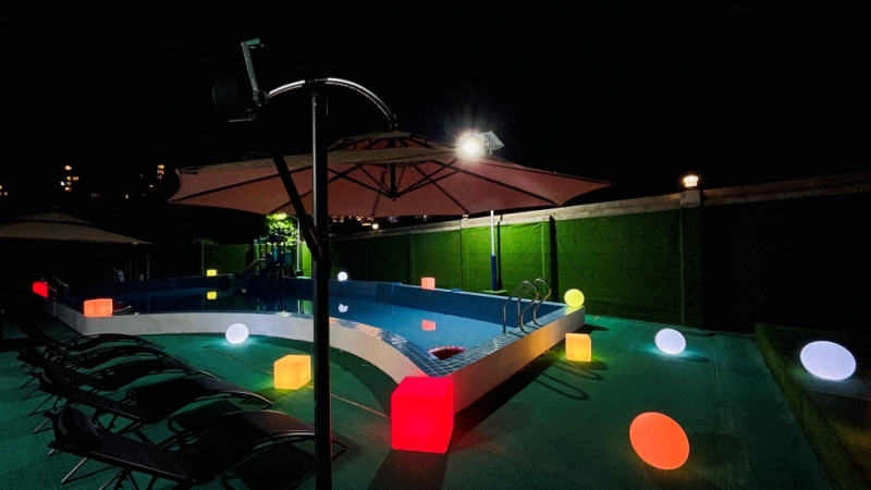 フィリピン留学 Cebu21 - B`CEBU-Swimming pool-12